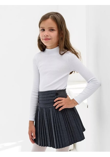 Tlg Çocuk Pamuklu Balıkçı Yaka Kazak 112458302 Beyaz