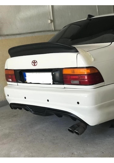 Toyota Corolla Uyumlu Ae101 Spoon Spoiler - Mat Siyah STR-1094