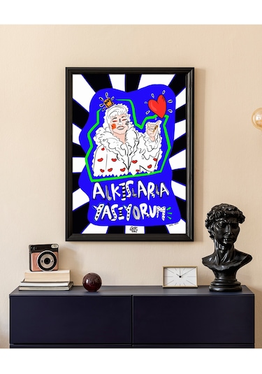 Anason İşleri Başımda Tacım Poster 50x70cm