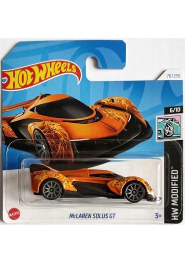 Hot Wheels Mclaren Solus Gt Siyah - Turuncu
