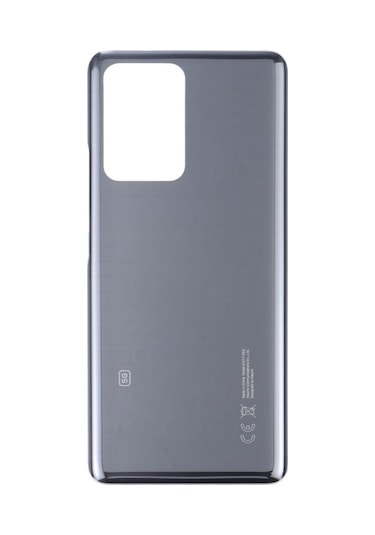 Xiaomi 11t Pro Uyumlu Arka Pil Batarya Kapağı Cam 2107113sg 2107113sı 2107113sr - Siyah
