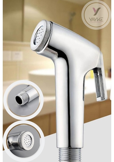 Yayke Taharatmatik Başlık Taharatmatik Elduşu Plastik Duş Fiskiye Krom