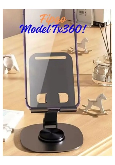 Model Tx360 Masa Üstü Tablet Ve Telefon Tutucu Stand 360 Derece Döndürülebilir