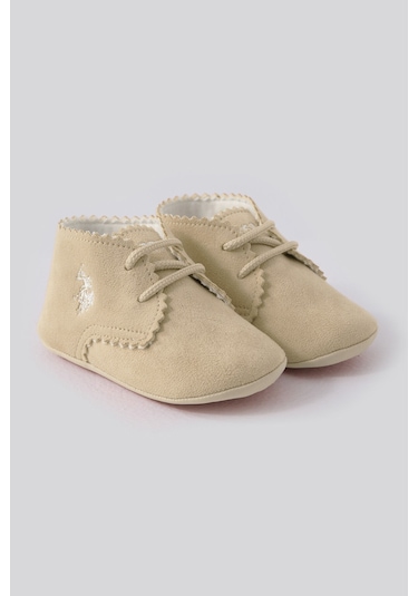 U.S. Polo Assn. Us Polo Kız Bebek Ayakkabı 5274-45981 Krem