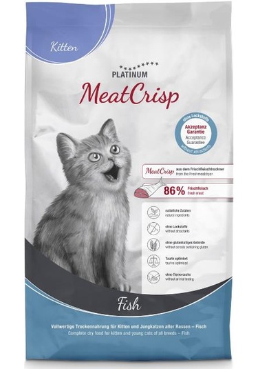 Platinum Meatcrisp Balıklı Yavru Kedi Maması 1,5 Kg