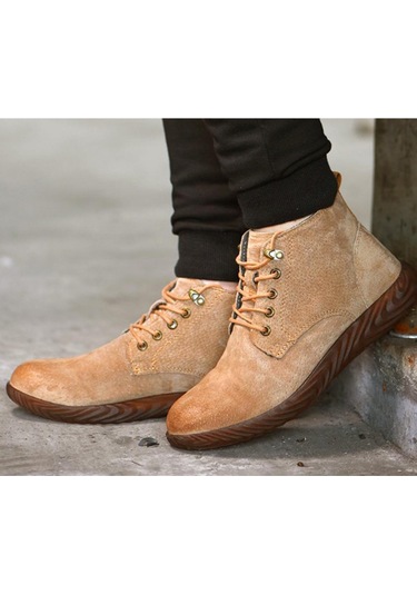 Suntek 1 Çift Yüksek Emek Sigortası Ayakkabı 41-sarı