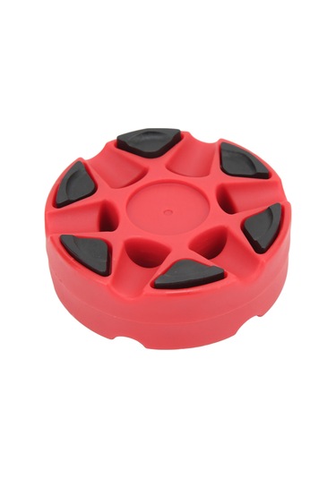 Wezone Plastik Toprak Hokeyi Topu - Yumuşak Kayma, Dayanıklı Malzeme İle Antrenman Ve Yarışmalara Uygun Kırmızı Kırmızı