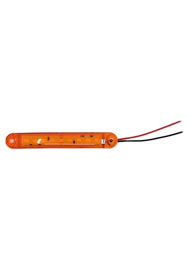 1 Adet Sarı Parmak Lamba 9 Led 12v 24v