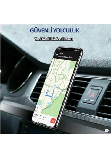 Manyetik Mıknatıslı Havalandırma Araç Telefon Tutucu L Tipi (447294564)