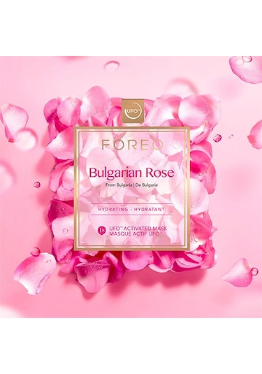 Foreo Ufo Bulgarian Rose Nemlendirici 6'Lı Aktif Maske