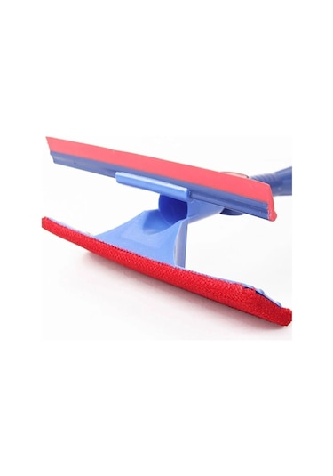 Mikrofiber Hareketli Çekçekli Teleskopik Cam Silme Aparatı