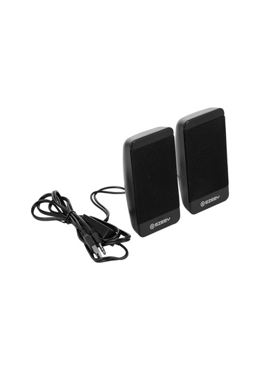 Springsun S4 Siyah Usb Girişli Taşınabilir Hoparlör - Masaüstü, Dizüstü Bilgisayar Ve Cep Telefonu Uyumlu, Plug & Play, 3.5mm Ses Portu