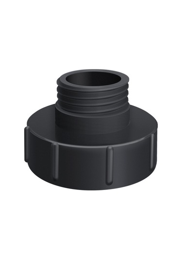 Aubyhe Ibc Tankı Valfi Adaptörü: S100'den S60'ye Dönüştürücü Kalın Ipli, Ağır Tip - 3" İle 2" Bağlantı Parçası, Dayanıklı Malzeme İle Yapıldı