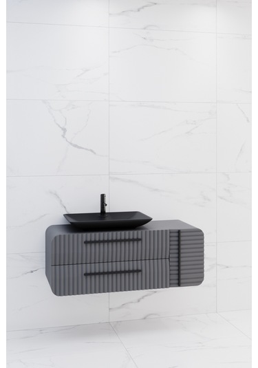 Anemon 110 Cm Alt Modül - Antrasit