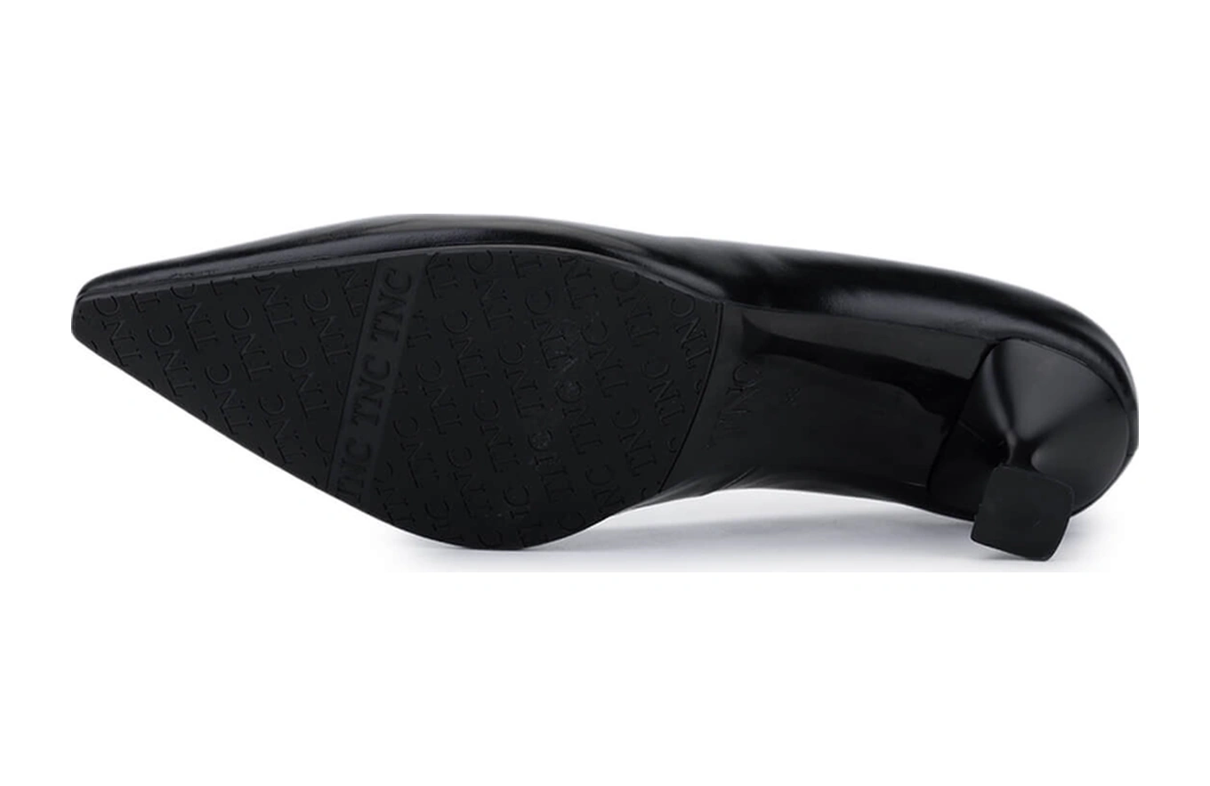 Tamer Tanca Kadın Hakiki Deri Siyah Topuklu Ayakkabı 492 60701 Bn Ayk Sk25-26 Sıyah Derı Siyah