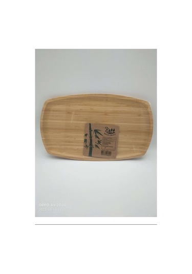 Bambu Kayık Sunum 33x20 Cm Royaleks-bls Kyk3320 Ahşap