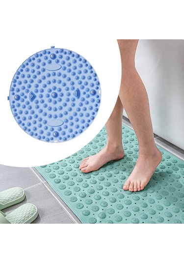 Suntek Ayak Masaj Mat Taşınabilir Anti Slip Refleksoloji Mavi Mavi
