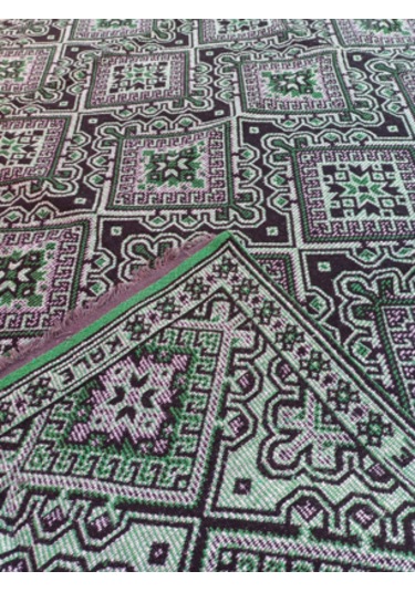 Uşak Dokuma Kilim 180x280cm Yeşil - Beyaz