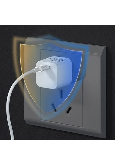 Wk Wp-u133 Gan 33w Küp Şeker Galyum Nitrür Şarj Cihazı Usb-c / Tip-c Veri Kablosu, Cn Fişi İle Diğer