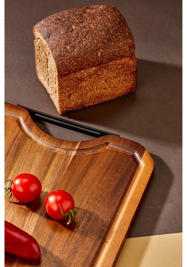 Cooker Lüx 35x25 Cm Akasya Ağacı Kesme Tahtası Kahverengi