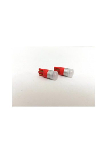 Femex T10 Ampul 1smd 3030 Chipset Mini Kırmızı Led Aktif Canbus
