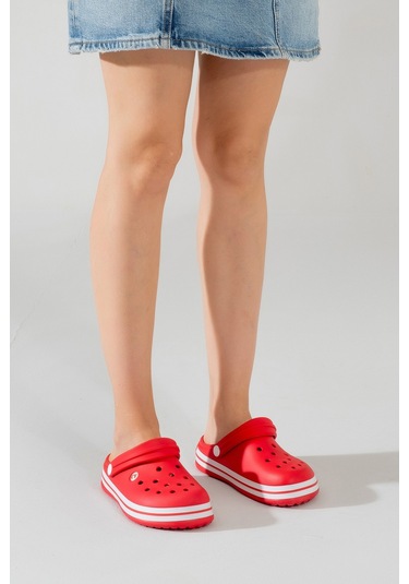 Carlaverde Doktor Hemşire Aşcı Havuz Günlük Comfort Terlik 5001 Kırmızı