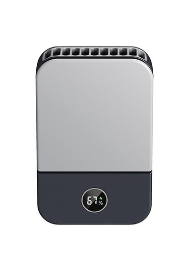 Dq205 Yaz Mini Asma Boyun Fan Usb Taşınabilir Öğrenci Sessiz Yüksek Rüzgar Bladess Fan Tibet Mavisi 5250 Mavi