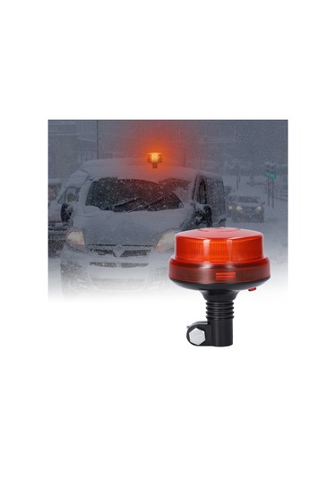 Maiyame 12-24v Su Geçirmez Led Işık Barı, 7 Aydınlatma Modu İle Kamyon Ve Forkliftler İçin Güvenlik Işığı