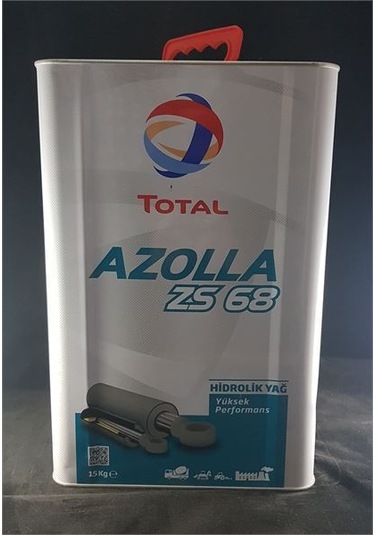 TOTAL HD68-15 HİDROLİK 68 NO 15KG TOTAL AZOLA ZS 68 HYDRO  W