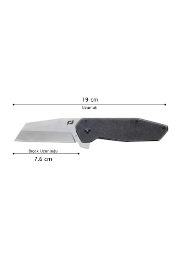 Schrade Usa Slyte Folder Katlanır D2 Kamp Çakı 1136251 Siyah