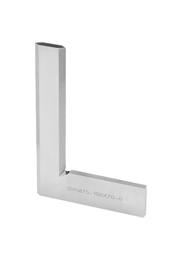 Kıl Gönye 100x70 Çelik Gönye Mini Gönye Torna  Gönye