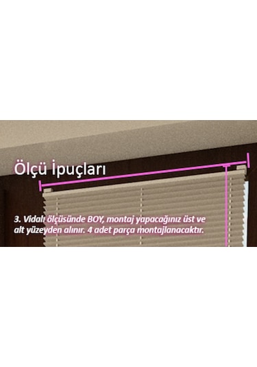 Pliper Yapışkanlı - Cam Balkon Plise Perde Seri 1