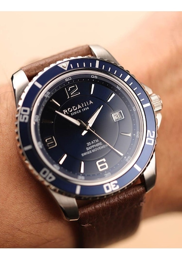 Rodanıa R18002 Erkek Kol Saati Gümüş
