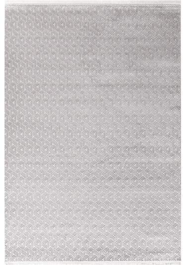 Çam Halı Norm 6212 Gri Romans Halı Modern Desenli Makine Halısı
