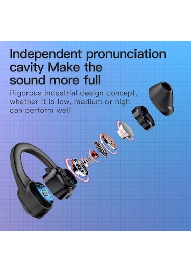 Prestigegoods Ax9 Tws Bluetooth 5.2 Kablosuz Kulaklık - 10 Saat Müzik - Ipx6 Su Geçirmez - 3d Bass