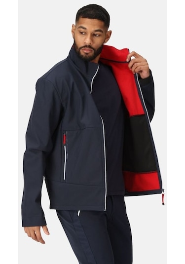 Regatta Regetta Men's Dendrick Softshell Jacket Erkek Softshell Lacivert Rml250 001