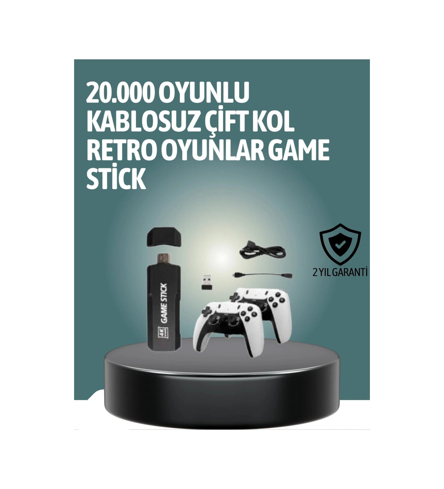 Çoklu Oyun Seçenekli Tv Bağlantılı Oyun Konsolu-114481
