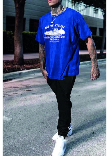 Unisex Age Of Steam 2'li Eşofman Takımı Mavi