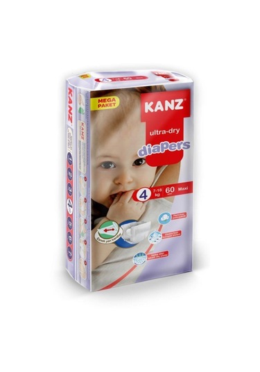 Kanz Bebek Bezi 4 Numara 60 Adet