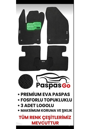 Paspasgo Ford Escort 1990-2002 Yeni Nesil Araca Özel Havuzlu Eva Oto Paspas