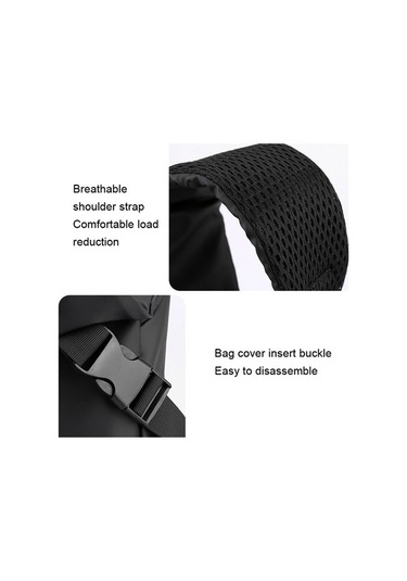 Wondernest Haoshuaı 1100-31 Erkek Simp Su Geçirmez Messenger Çanta Altın