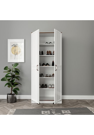 Kartopu Country Ayakkabılık, Ayakkabı Dolabı - Tamamı 1. Kalite M Beyaz