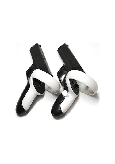 Meta Quest 2 Vr Denetleyicisi İçin 1 Çift Sağlam Çekim Kolu Tutucu Siyah