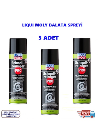 Lıqui Moly Balata Temizleyici Sprey -3 Adet