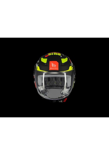 Mt Helmets Mt Çocuk Lıte Dino A1 Motosiklet Kaskı Siyah