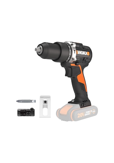 Worx WX352.9 20 V Kömürsüz Profesyonel Şarjlı Darbeli Matkap