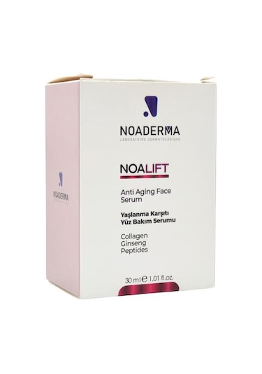 Noaderma Noalift Yaşlanma Karşıtı Yüz Bakım Serumu 30 Ml - Kolojen, Ginseng & Peptid