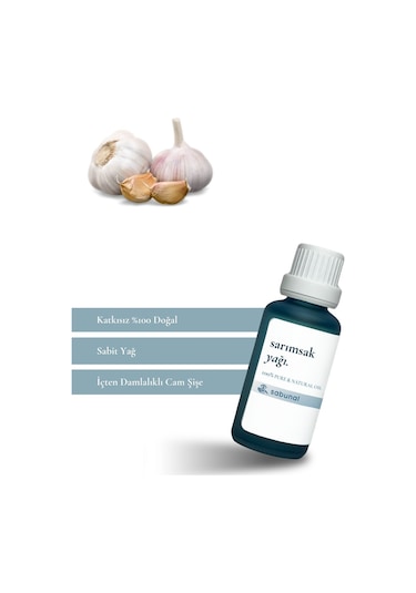 Sabunal Sarımsak Yağı 30 ML - Saç Bakım Yağı