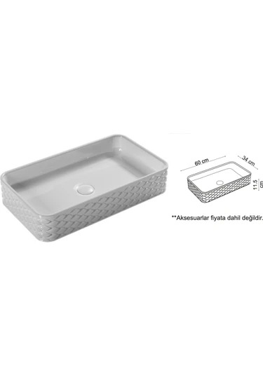 Ey-4708 Tezgah Üstü Lavabo