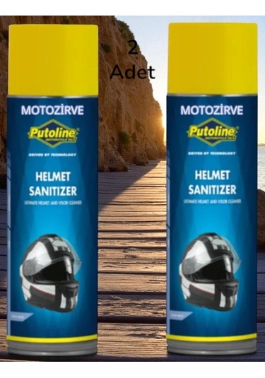 Putoline Helmet Sanitizer Kask Ve Vizör Temizleyici 500 Ml 2 Adet